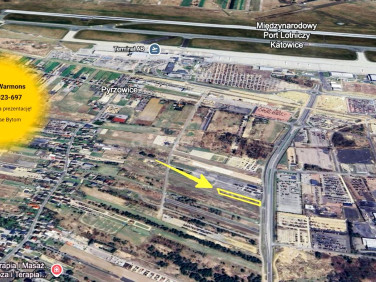 Działka inwestycyjna Pyrzowice