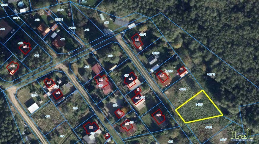 Działka rekreacyjna Uście