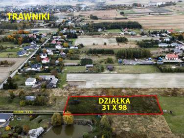 Działka budowlano-rolna Trawniki