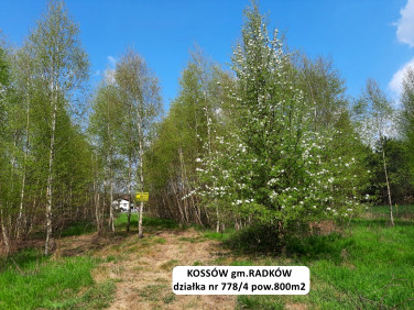 Działka budowlana Kossów