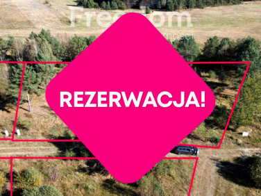 Działka przy lesie
