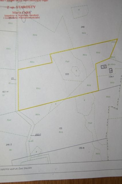 Działka rolna Bierzwnica
