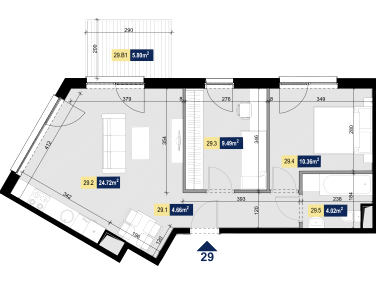 Mieszkanie apartamentowiec Katowice