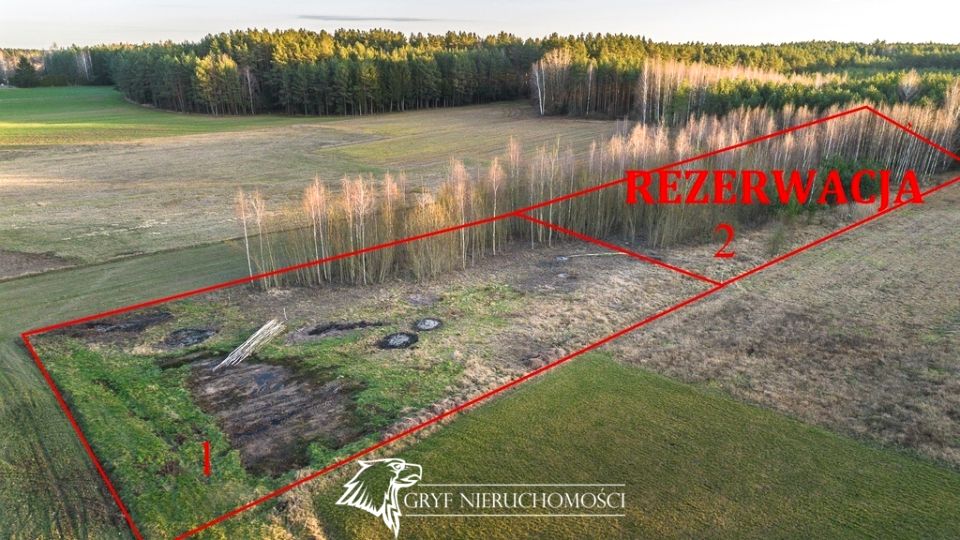 Działka budowlana Zagruszany