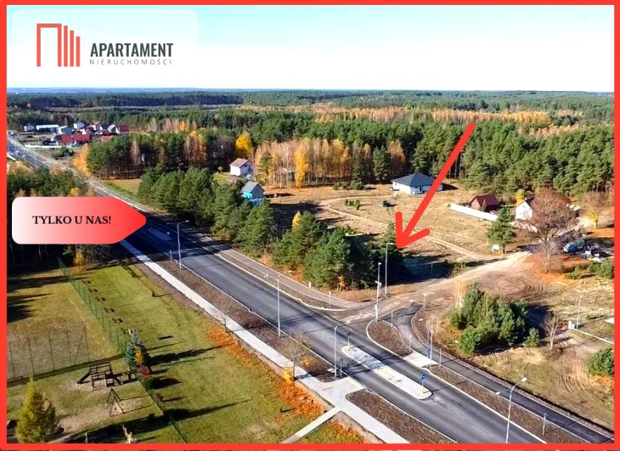 Działka usługowa Gutowiec