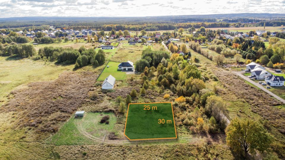 Działka nad jeziorem