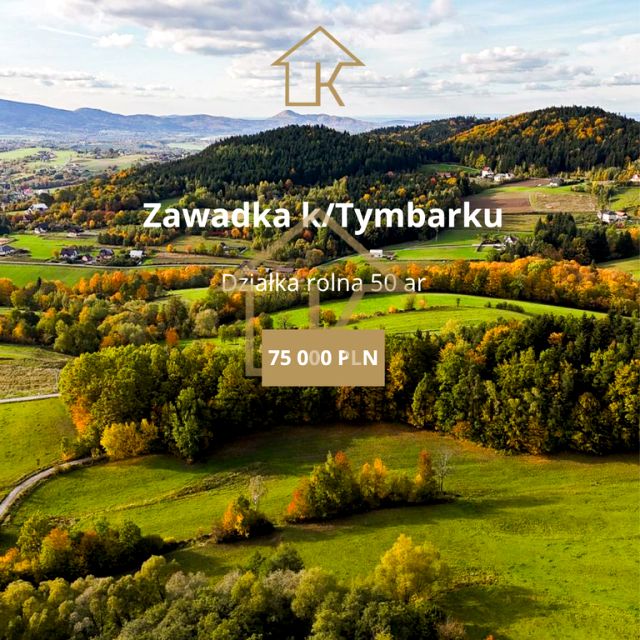 Działka rolna Zawadka