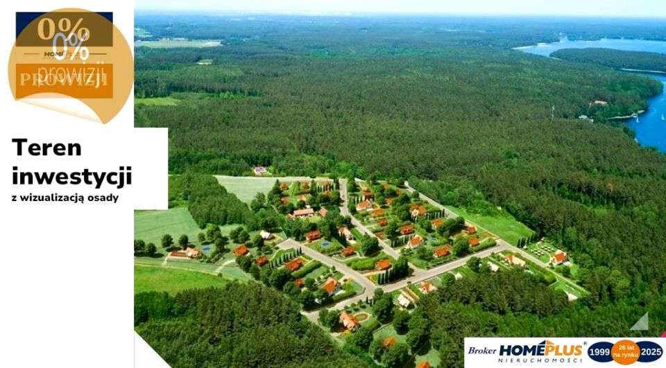 Działka rekreacyjna Mierki