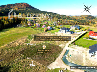 Działka rekreacyjna Stara Wieś