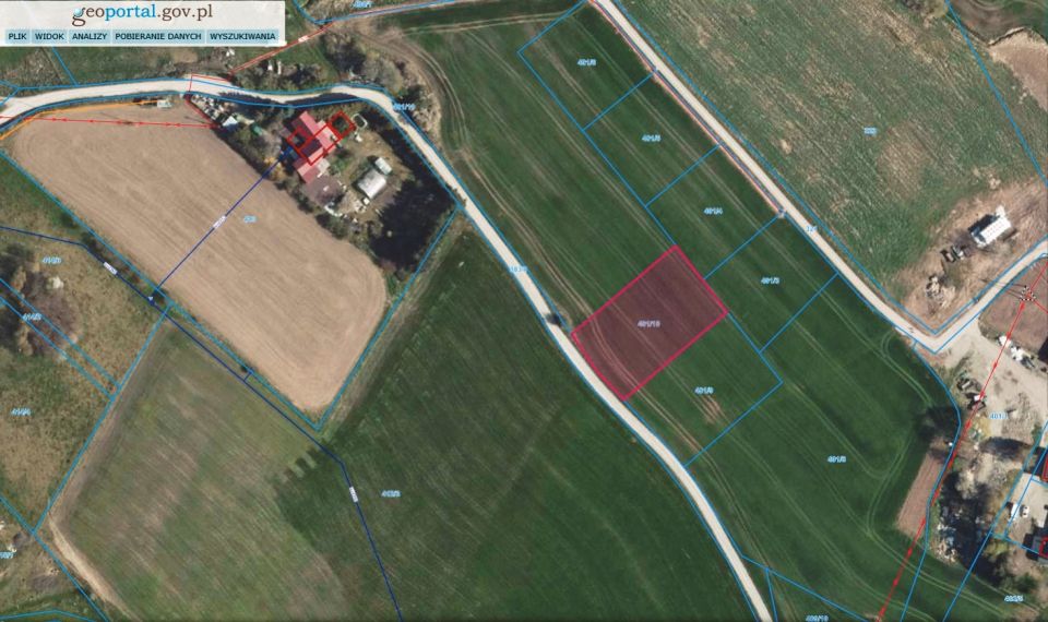 Działka budowlana Dzikowiec