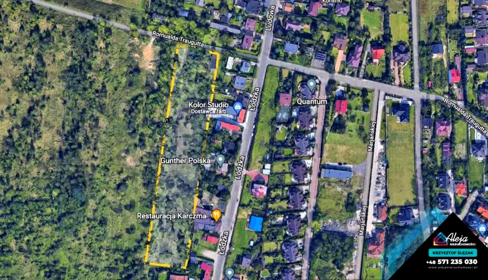 Działka inwestycyjna Częstochowa