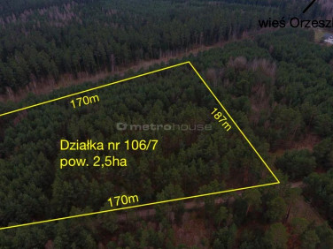 Działka rolna Orzeszki