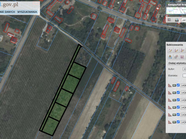 Działka budowlana Korzyce