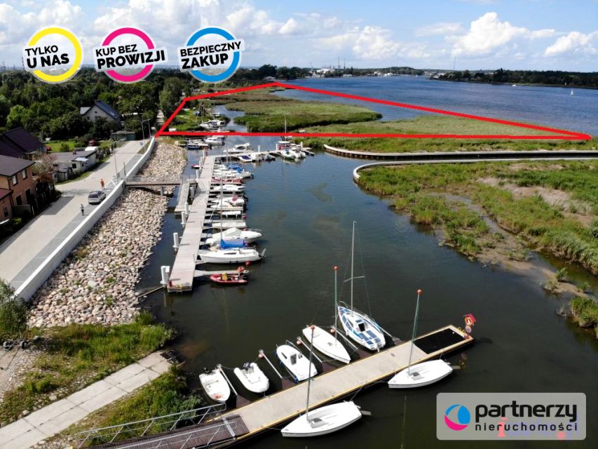 Działka inwestycyjna Wiślinka