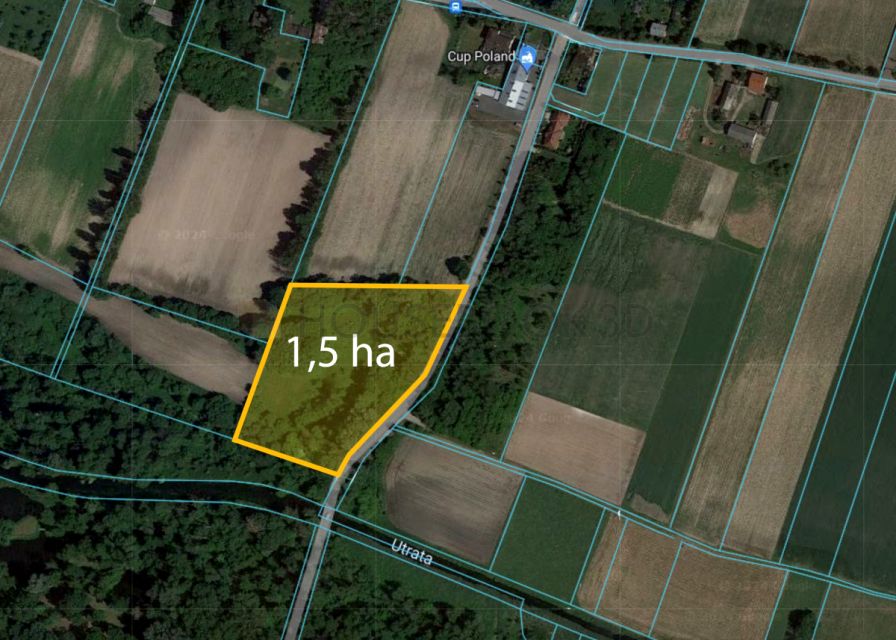 Działka usługowa Błonie