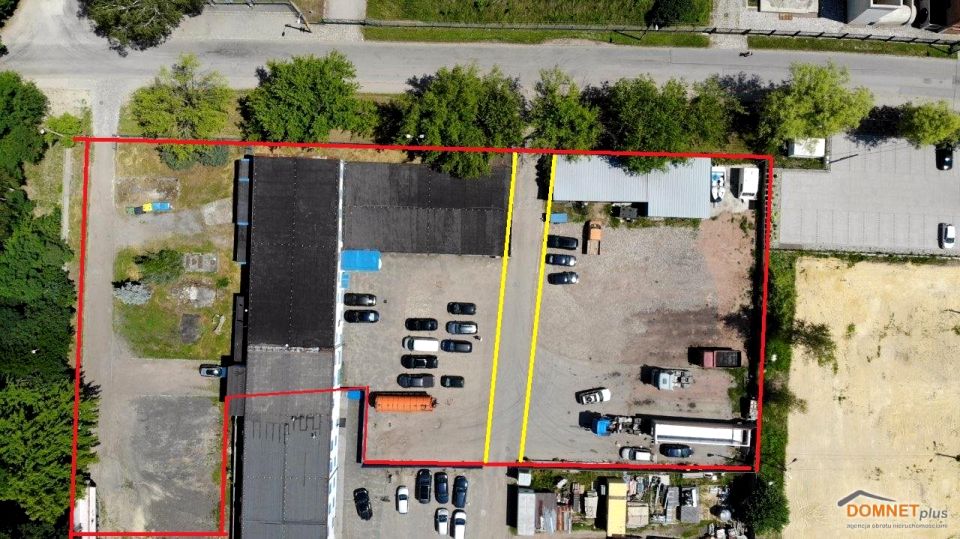 Działka usługowa Zabrze