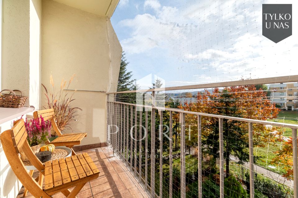 Mieszkanie blok mieszkalny przy lesie