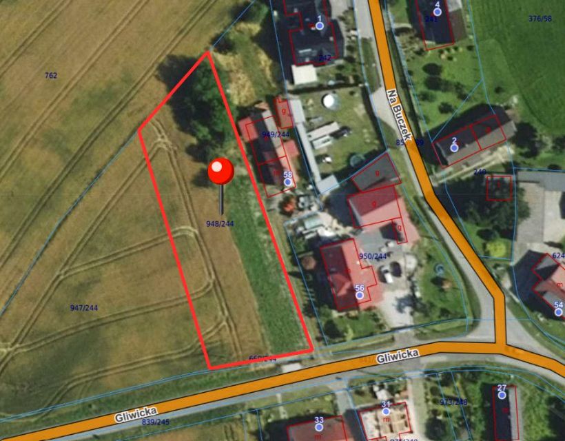 Działka inna Widów