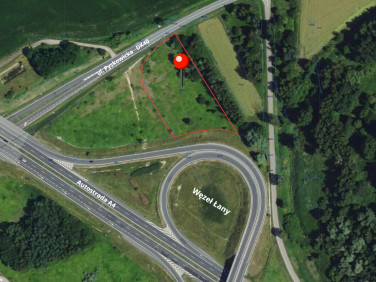 Działka usługowa Łany