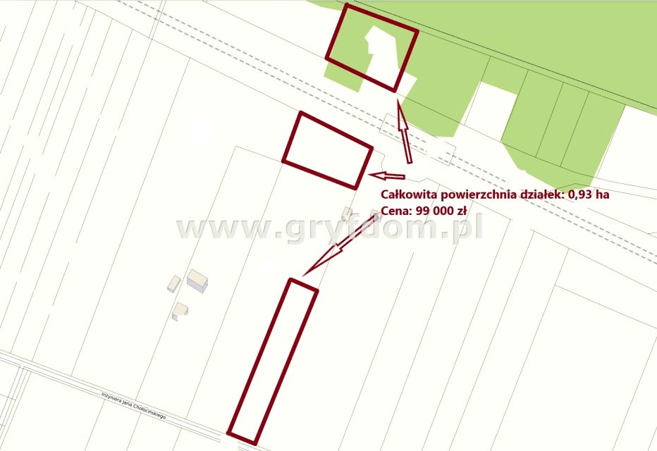 Działka rolna Strzegomek sprzedam