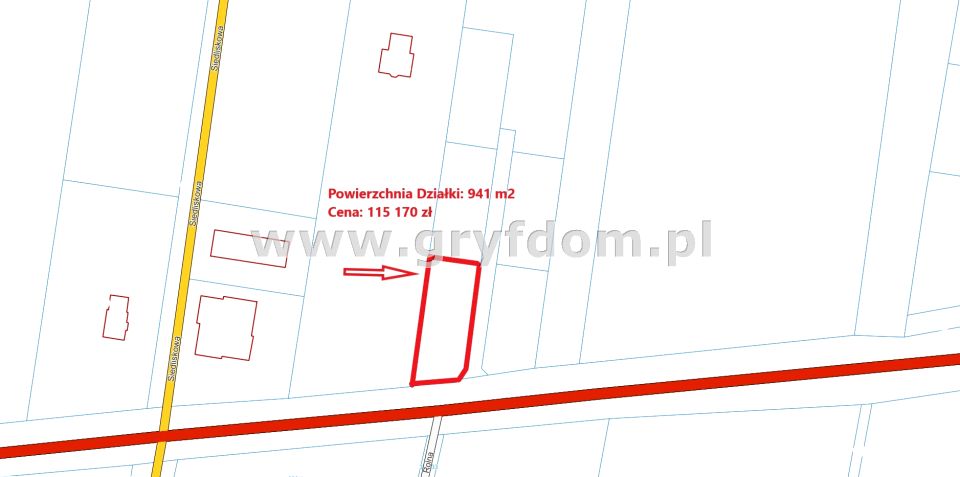 Działka budowlana Borzyszewo