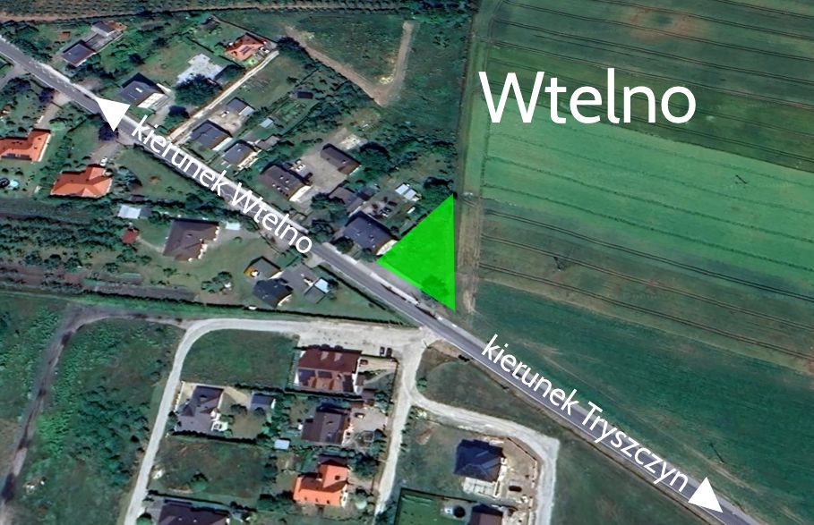 Działka budowlana Wtelno