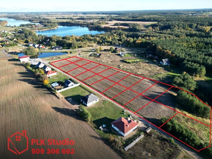 Działka budowlana Bieślin