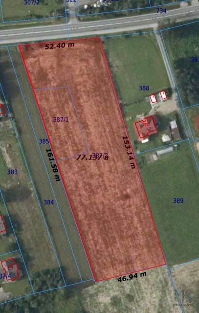 Działka budowlana Winiary