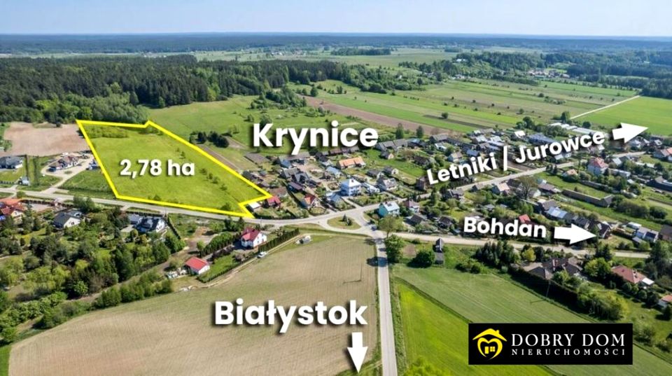 Działka rolna Krynice sprzedam