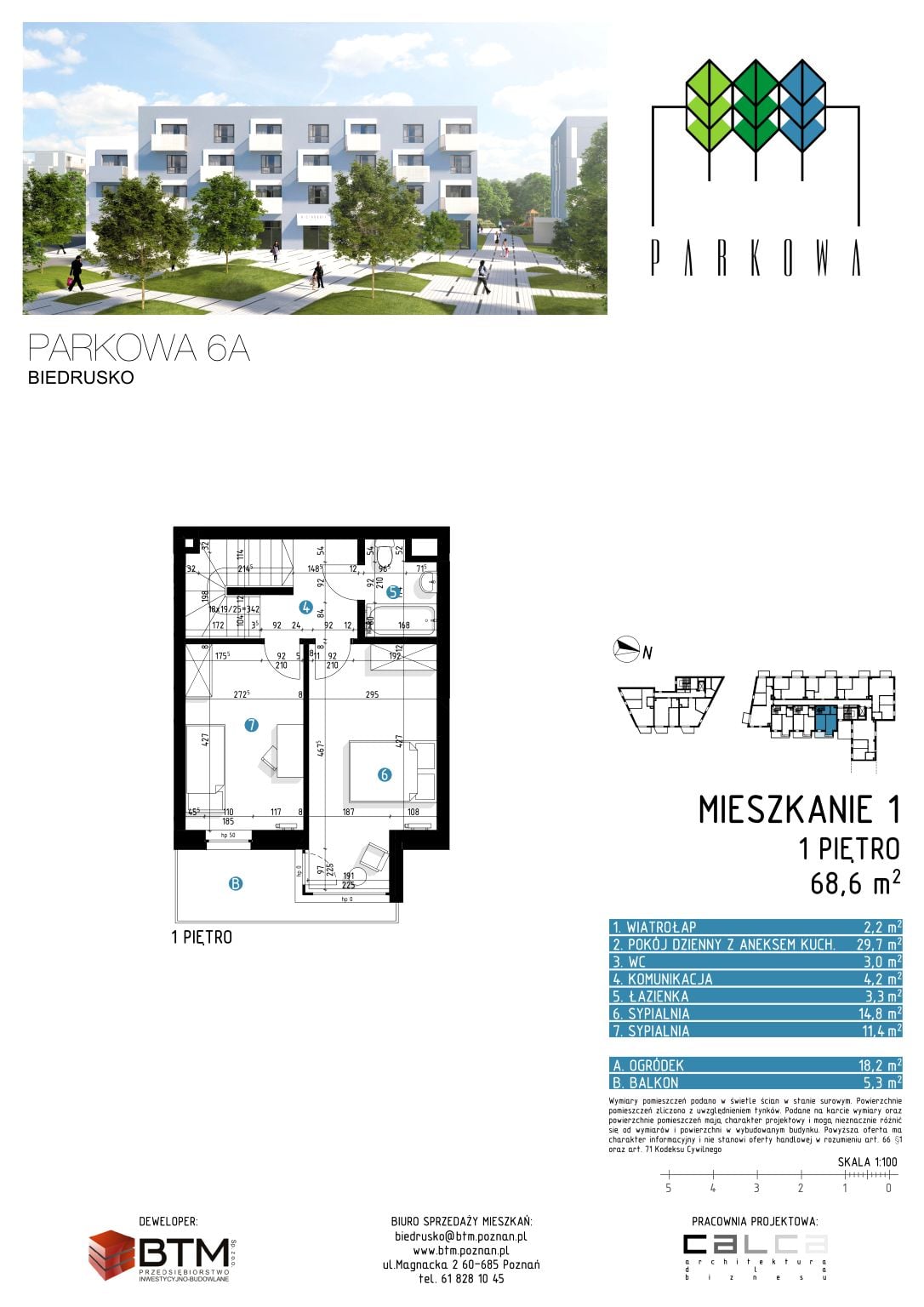 Mieszkanie ul. Parkowa 6