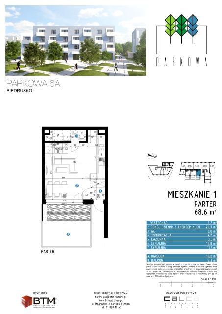 Mieszkanie ul. Parkowa 6