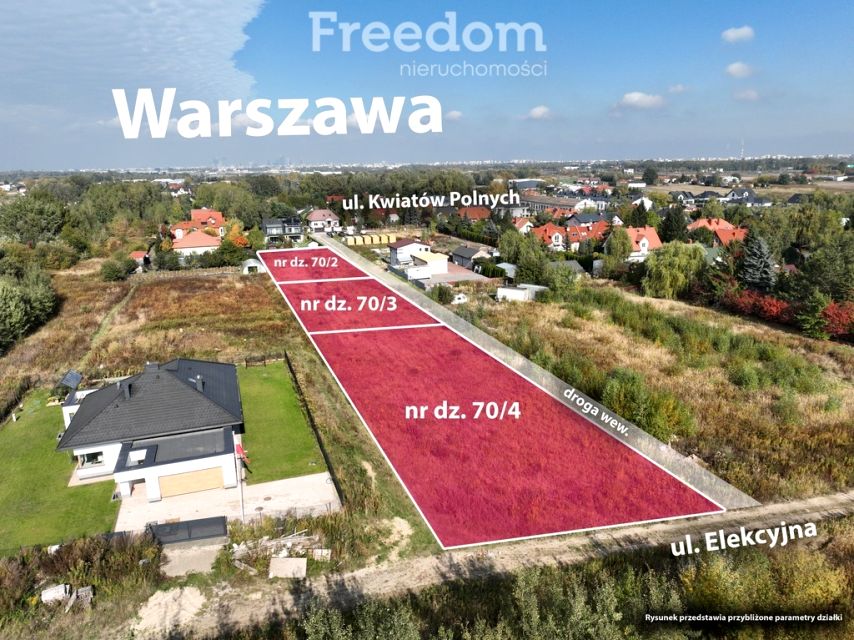 Działka budowlana Dawidy Bankowe sprzedam