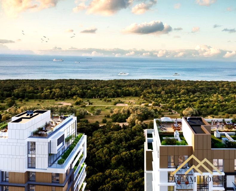 Mieszkanie apartamentowiec nad morzem