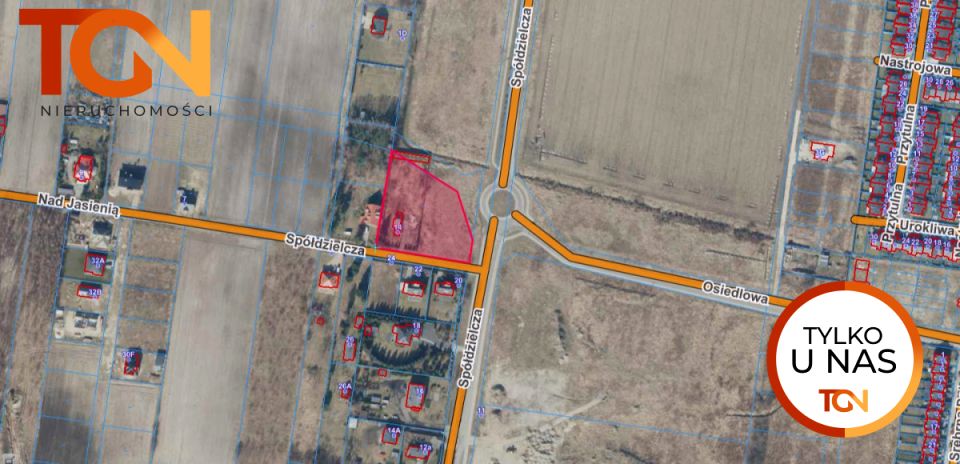 Działka usługowa Konstantynów Łódzki