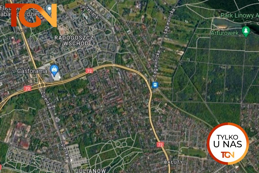 Działka inna Łódź