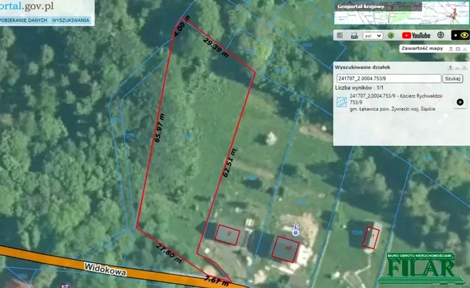 Działka budowlana Kocierz Rychwałdzki sprzedam