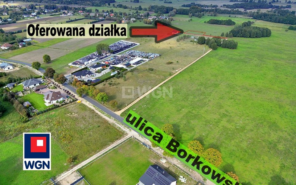 Działka budowlana Borek