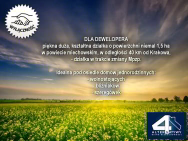 Działka budowlana Gołcza