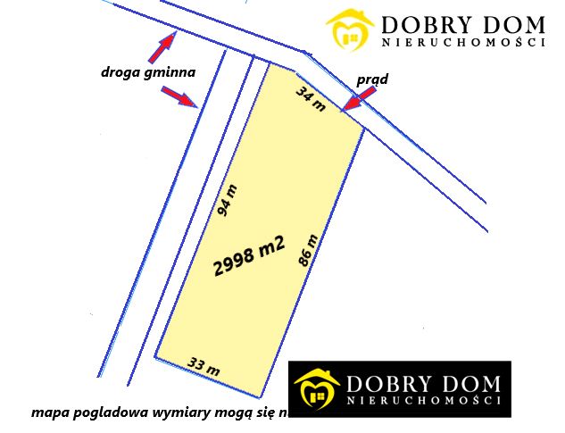 Działka budowlano-rolna Turośl