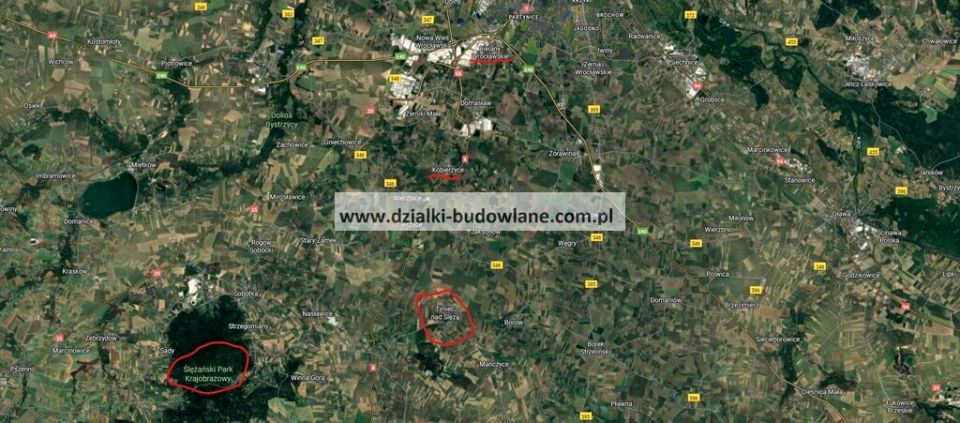 Działka budowlana Tyniec nad Ślężą