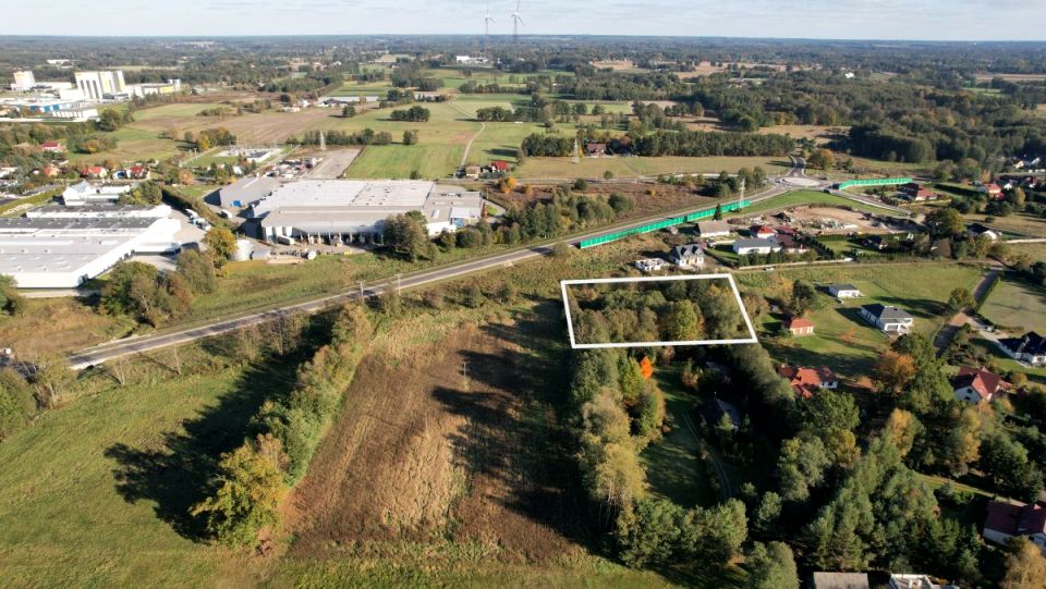 Działka inwestycyjna Paproć