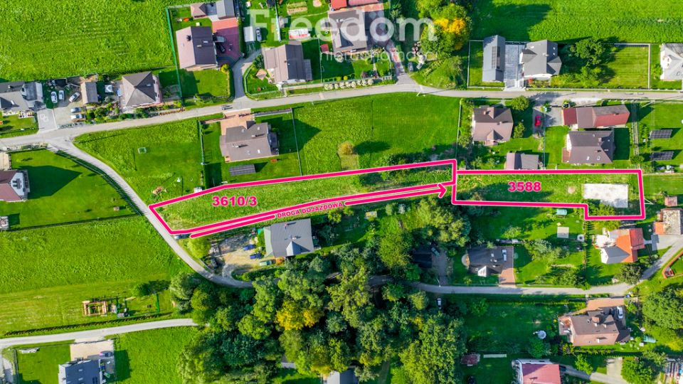 Działka budowlana Łękawica