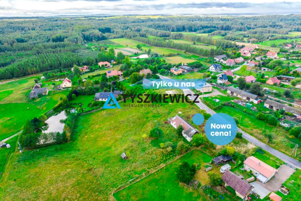 Działka nad jeziorem