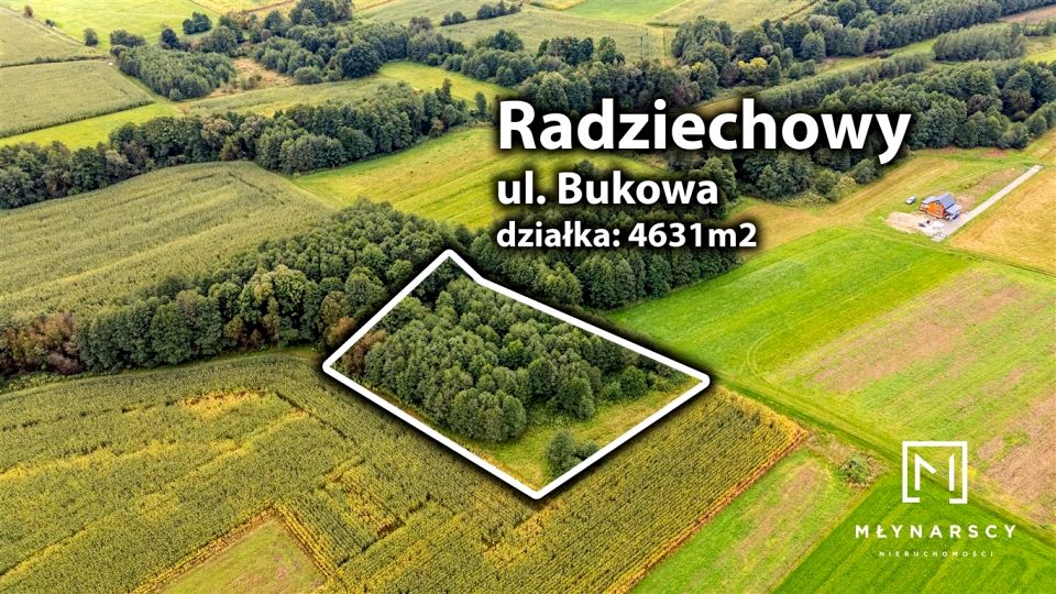 Działka inwestycyjna Radziechowy