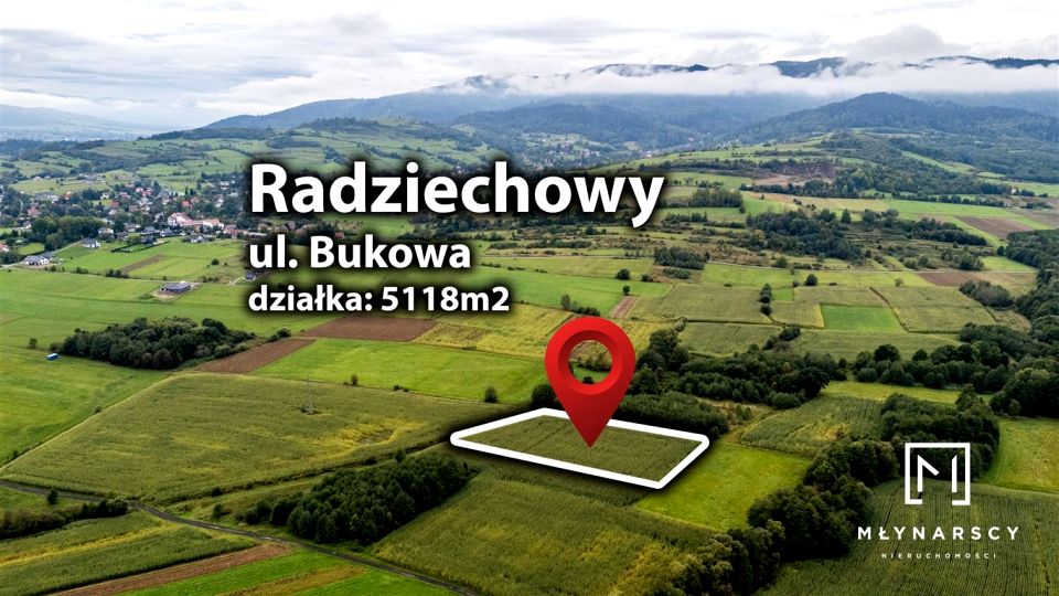 Działka rolna Radziechowy