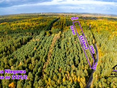 Działka leśna Niegowa