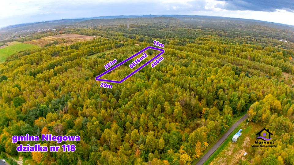 Działka rolna Niegowa