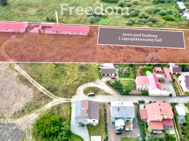 Ogrodzona działka sprzedam