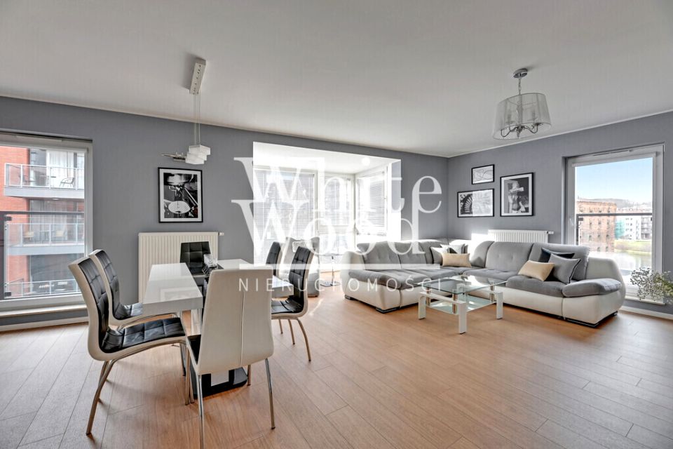 Mieszkanie apartamentowiec nad rzeką