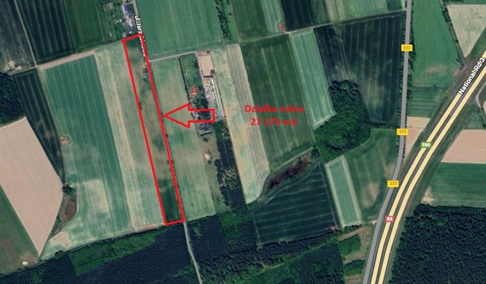 Działka rolna Chróstnik